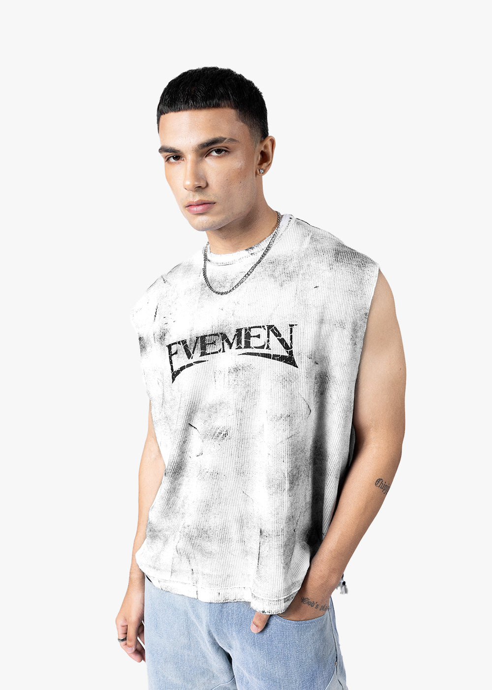 REVIVAL TANK - FADED WHITE
